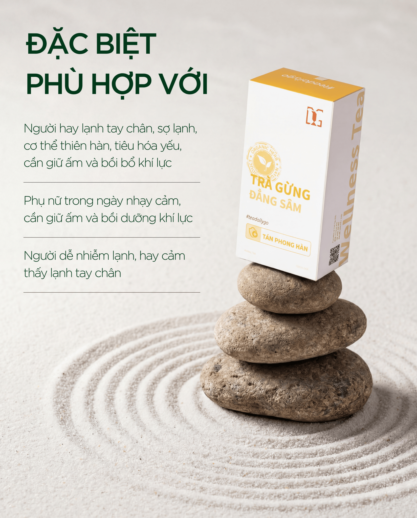 Trà Gừng Đẳng Sâm TDG - TDG Tea