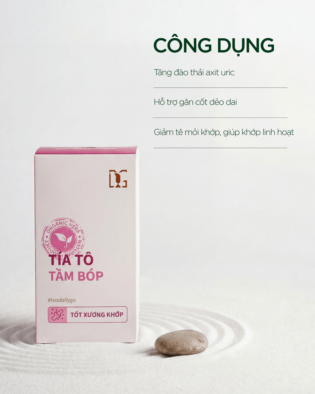Trà Tía Tô Tầm Bóp TDG - TDG Tea