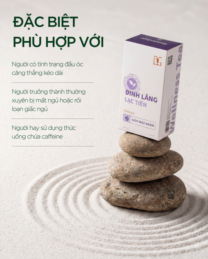 [Combo Mua 5 Tặng 3] Trà Đinh Lăng Lạc Tiên TDG