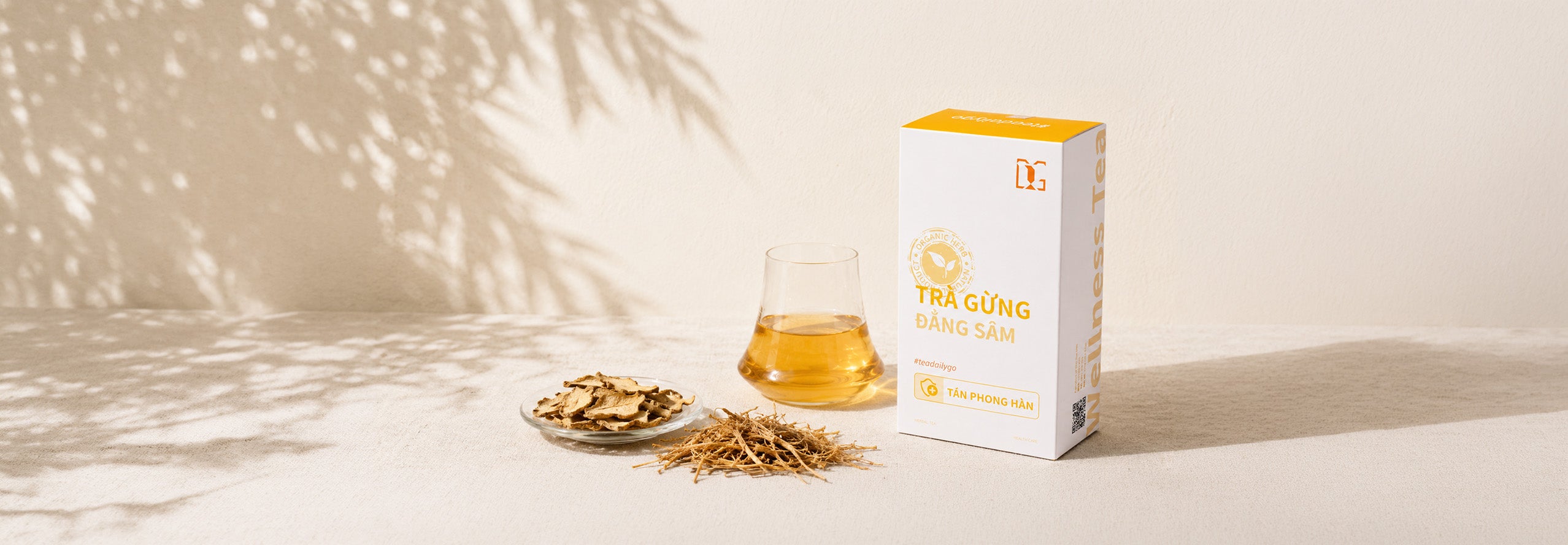 Trà Gừng Đẳng Sâm