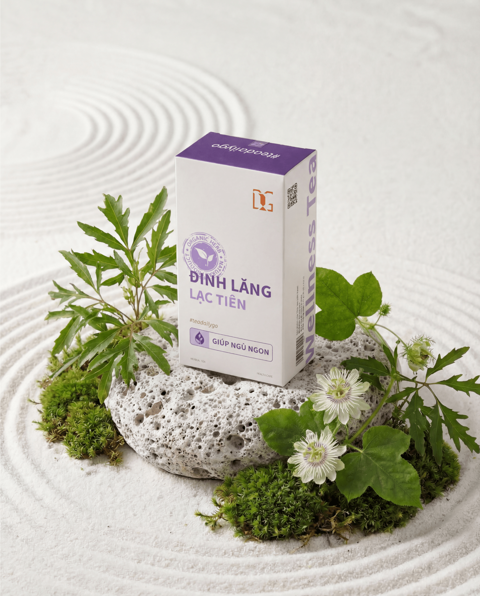 [Combo Mua 5 Tặng 3] Trà Đinh Lăng Lạc Tiên TDG - TDG Tea