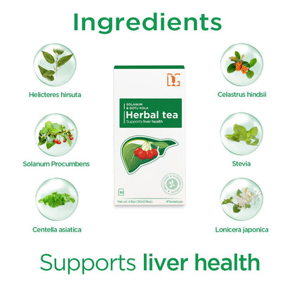 Liver Detox Herbal Tea – Natural Liver Support & Anti - Inflammation - TDG Tea