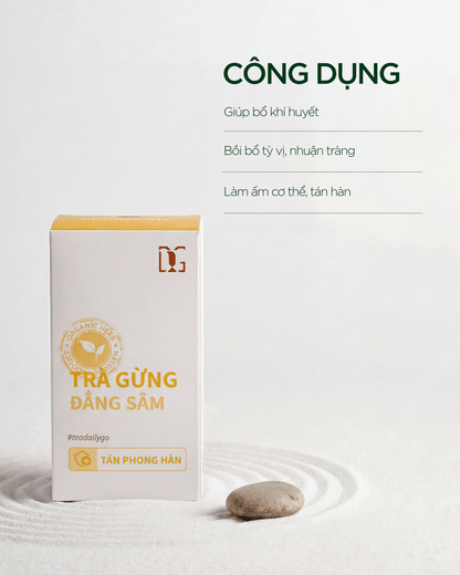 Trà Gừng Đẳng Sâm TDG - TDG Tea