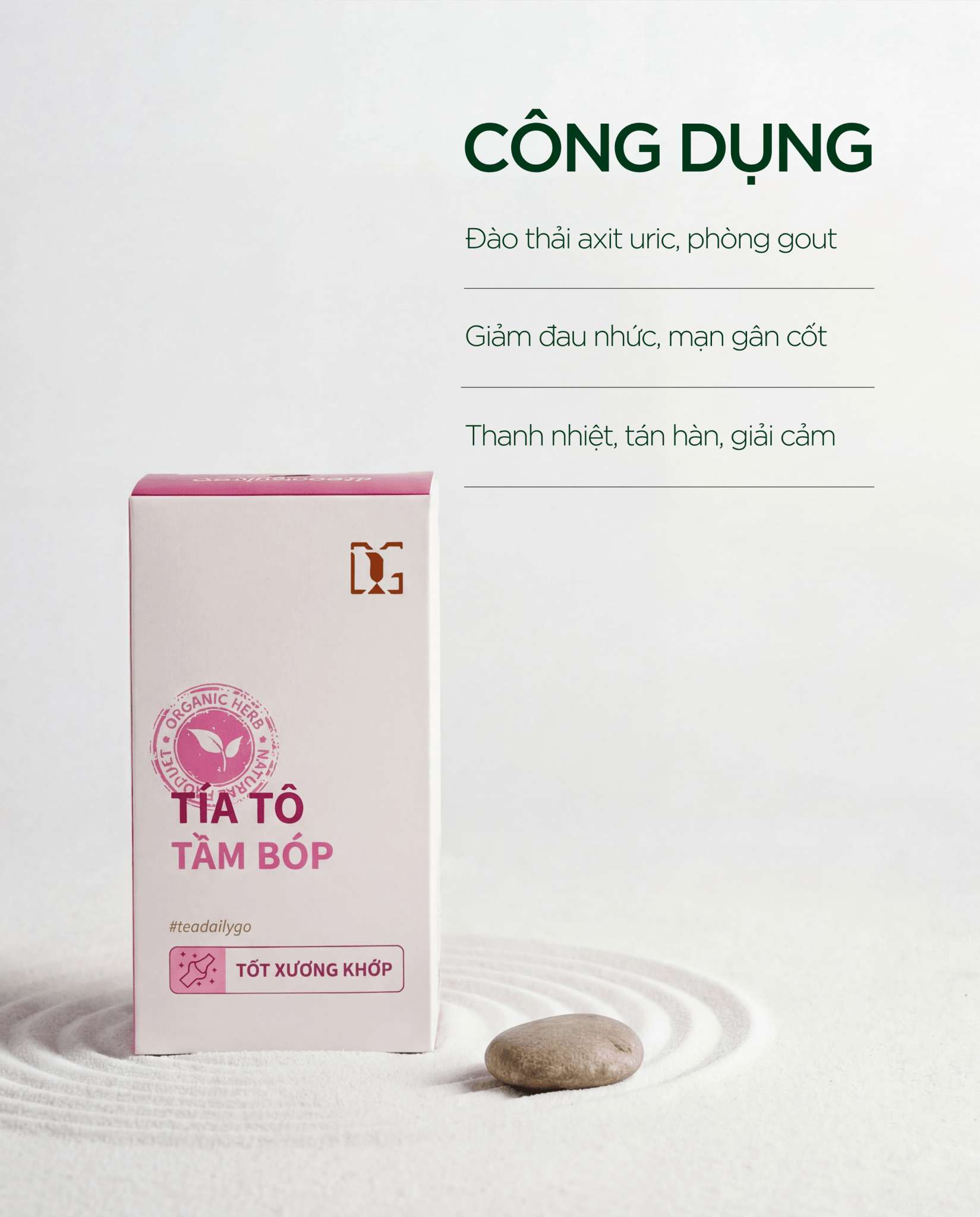 Trà Tía Tô Tầm Bóp TDG - TDG Tea