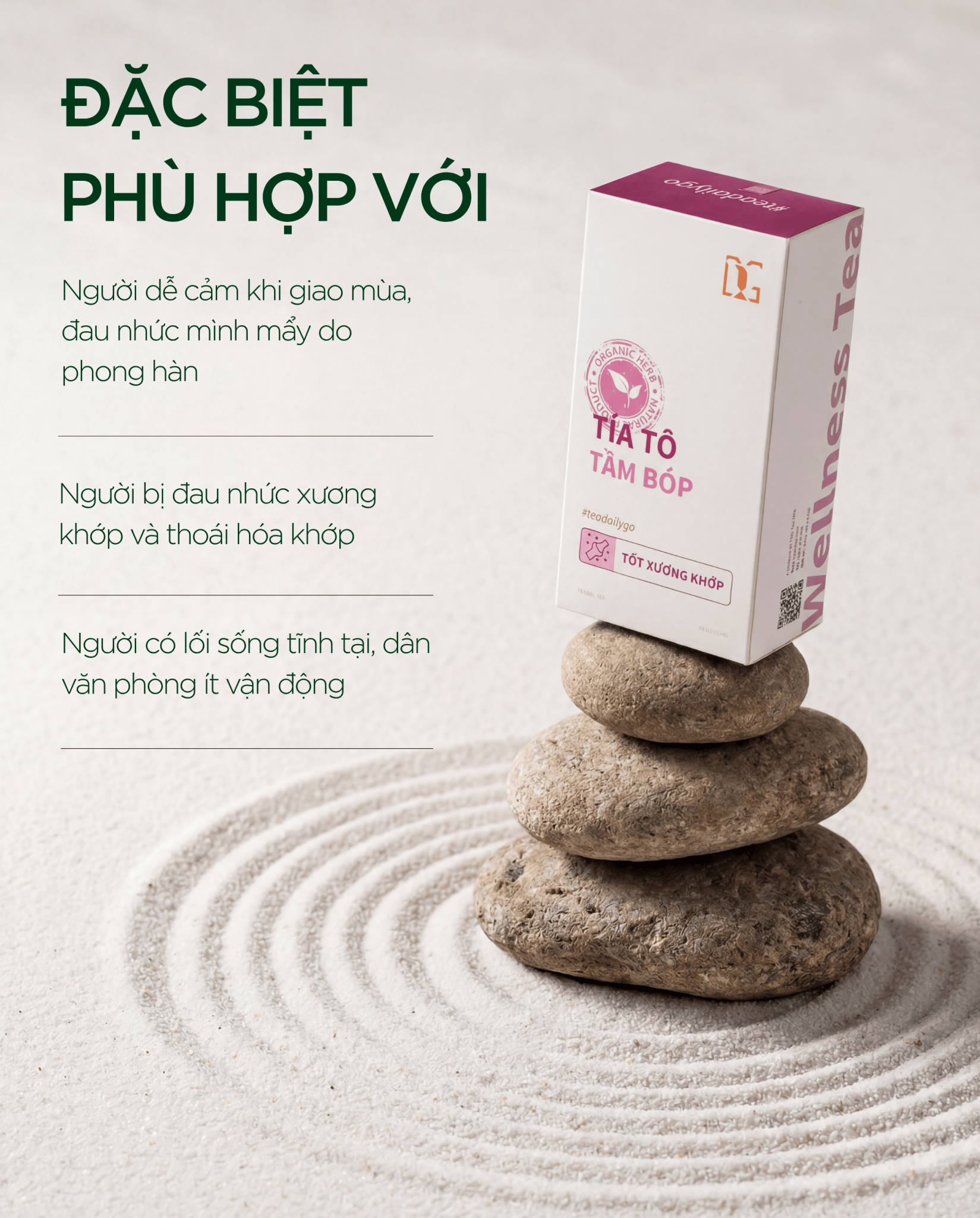 Trà Tía Tô Tầm Bóp TDG - TDG Tea